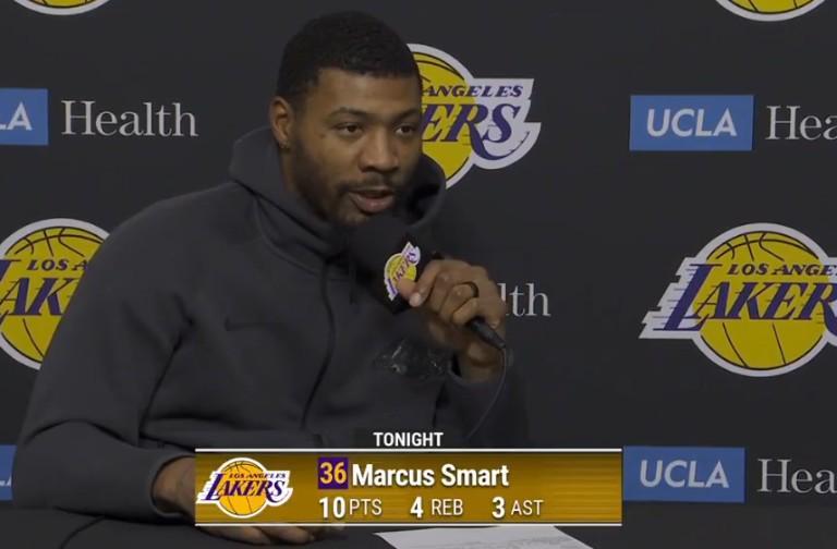 斯马特：湖人一直是被追逐的角色，对手总会在打湖人时超神
